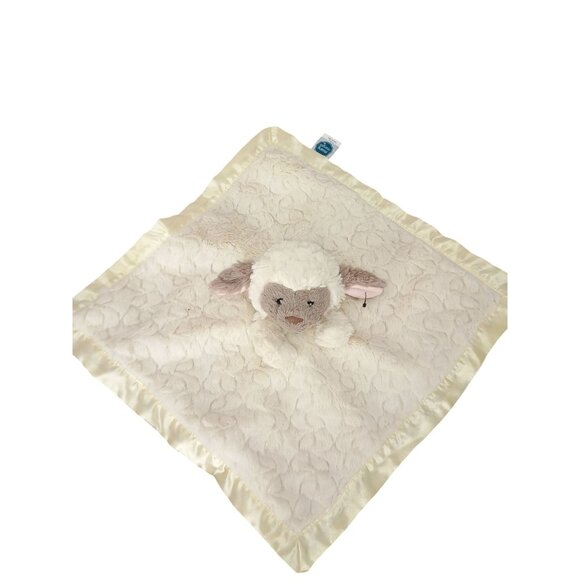Mary Meyer Lamb Soft Baby Security Blanket With Satin Trim plush stuffed toy‎ - Picture 1 of 8